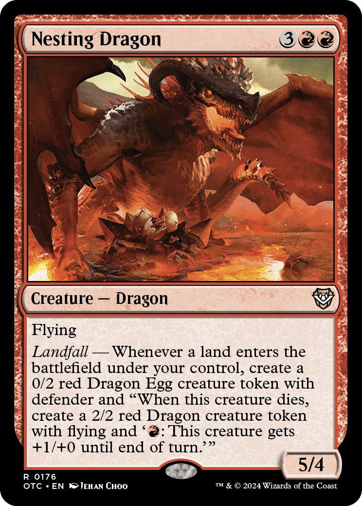 Nesting Dragon [Outlaws of Thunder Junction Commander] | Fandemonia Ltd