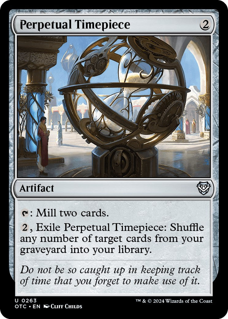 Perpetual Timepiece [Outlaws of Thunder Junction Commander] | Fandemonia Ltd