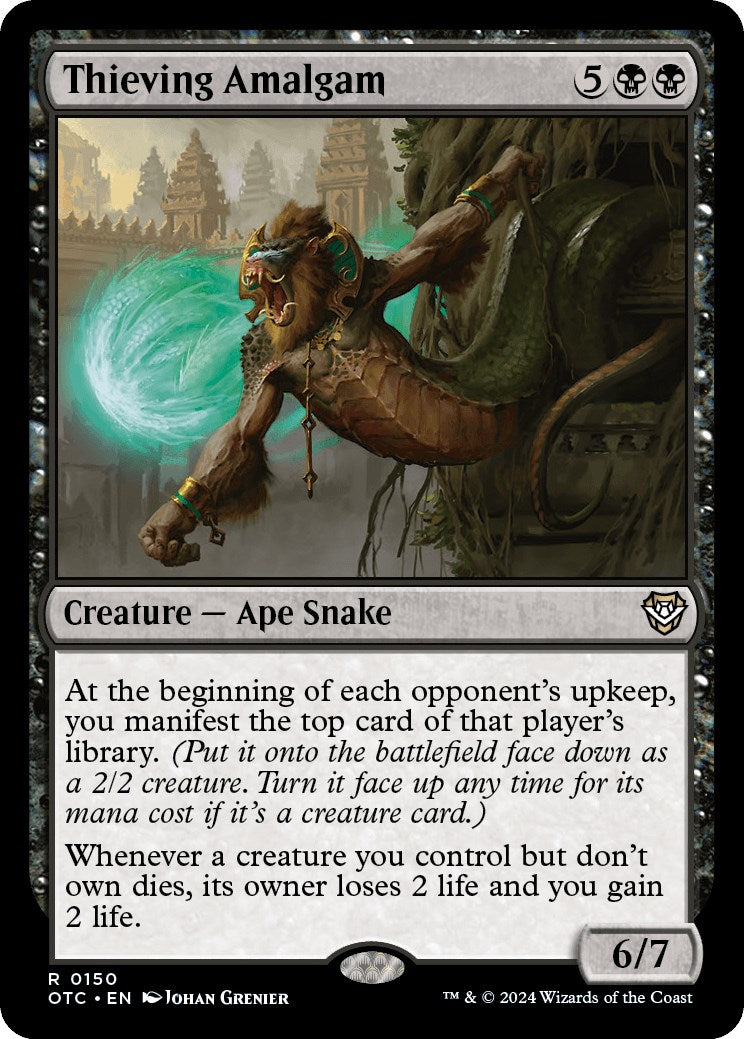 Thieving Amalgam [Outlaws of Thunder Junction Commander] | Fandemonia Ltd