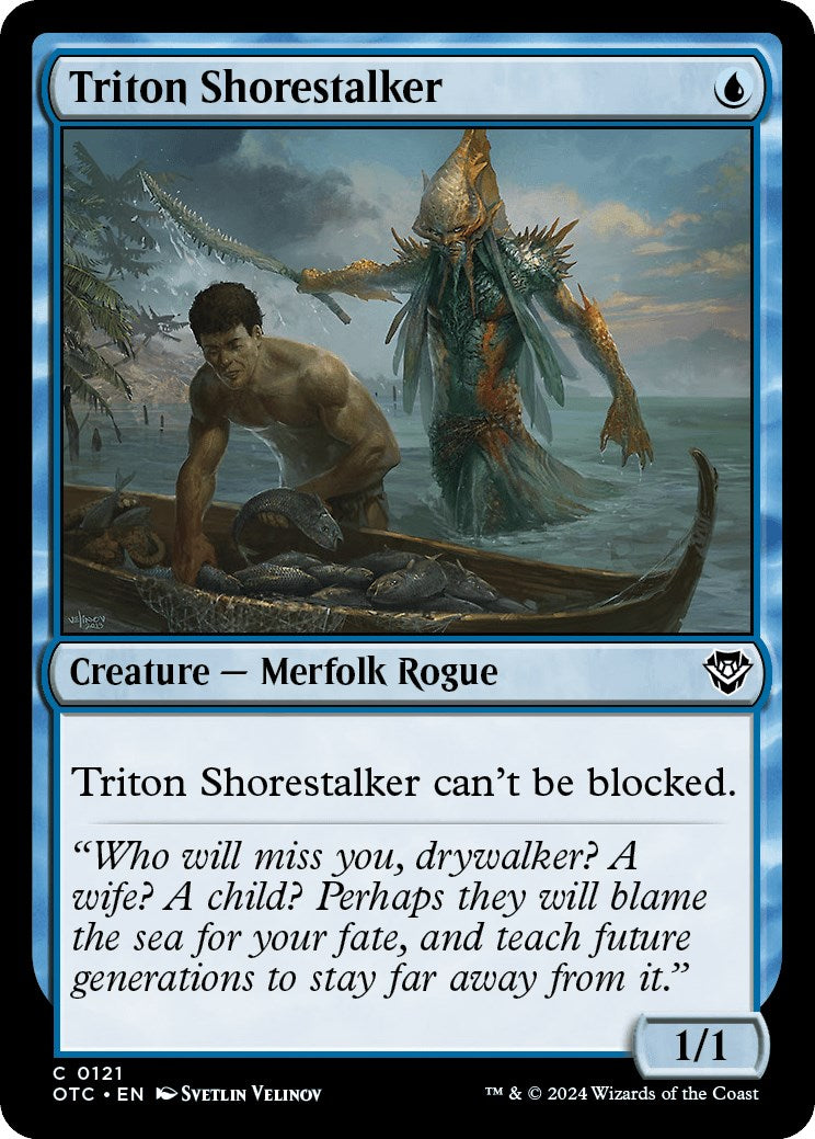 Triton Shorestalker [Outlaws of Thunder Junction Commander] | Fandemonia Ltd