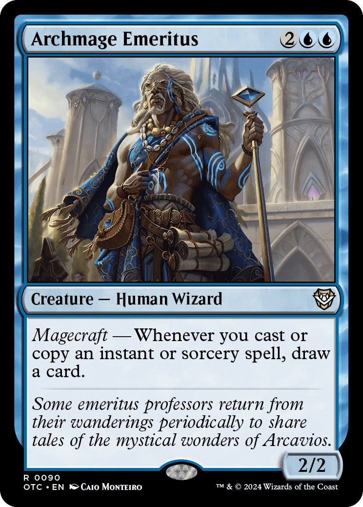 Archmage Emeritus [Outlaws of Thunder Junction Commander] | Fandemonia Ltd