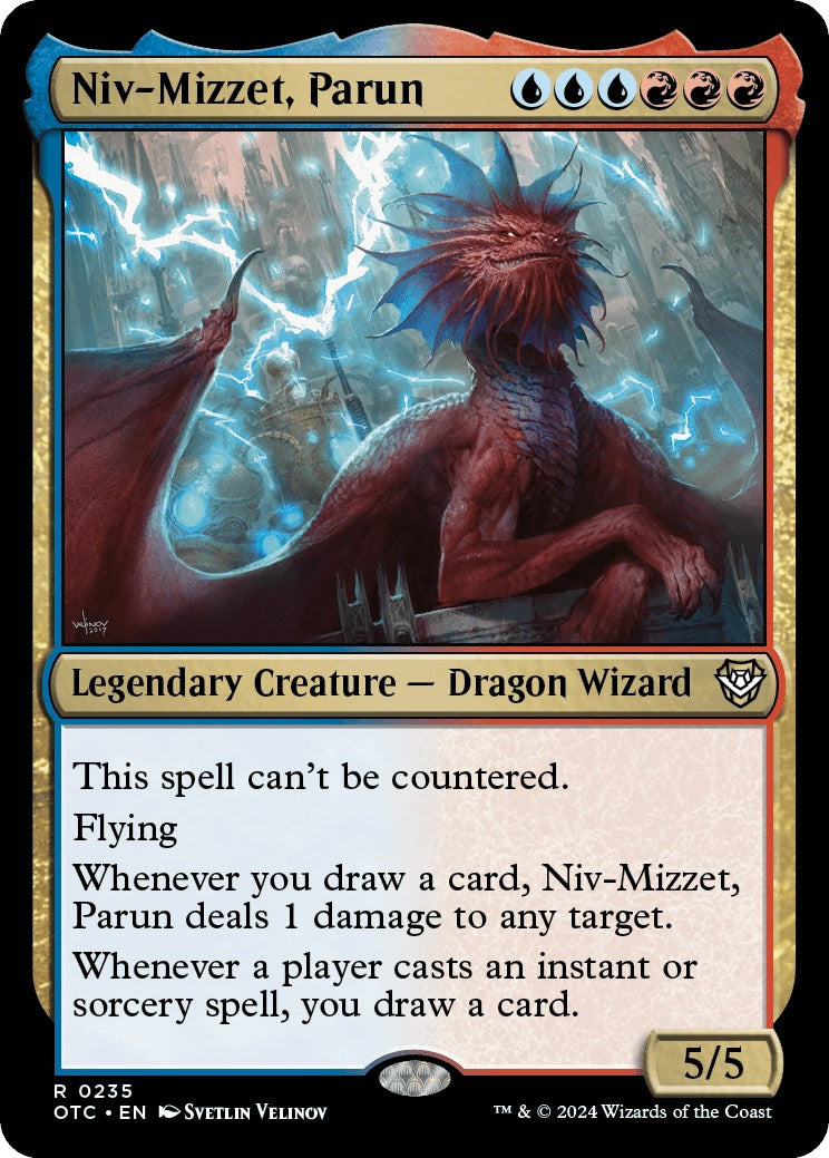 Niv-Mizzet, Parun [Outlaws of Thunder Junction Commander] | Fandemonia Ltd