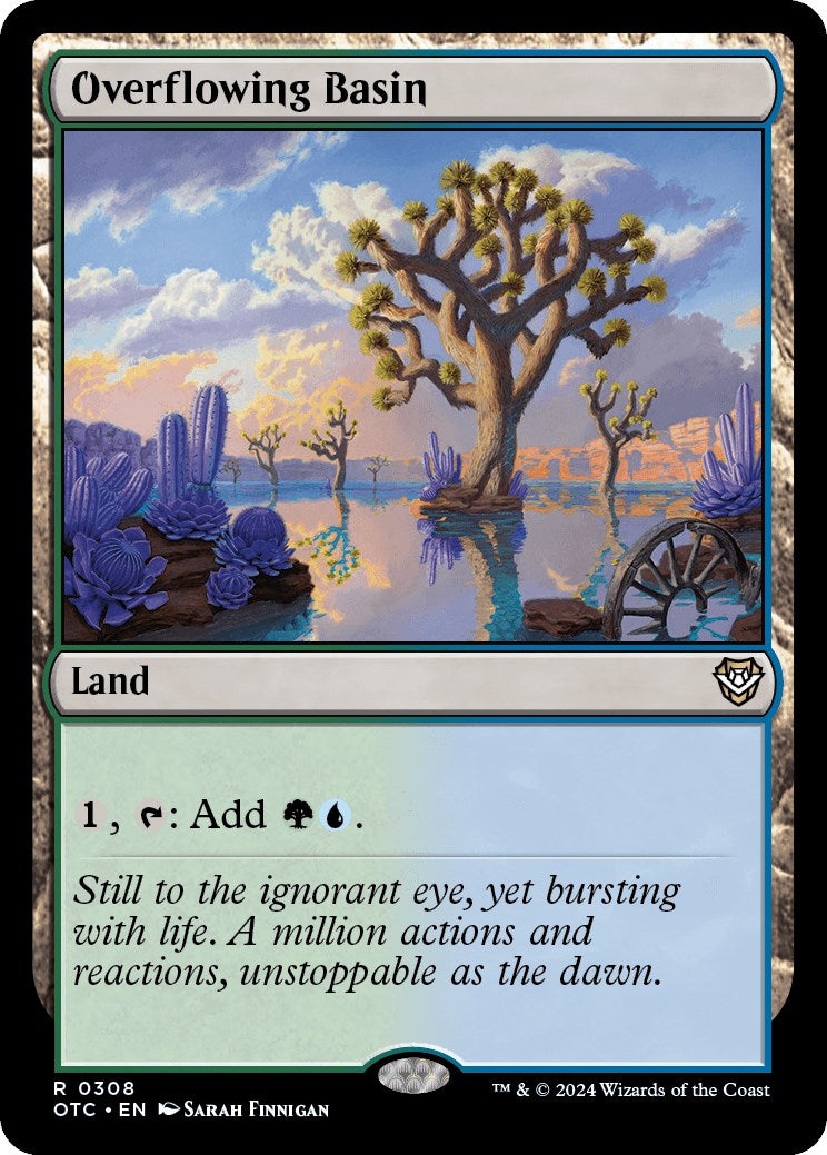 Overflowing Basin [Outlaws of Thunder Junction Commander] | Fandemonia Ltd