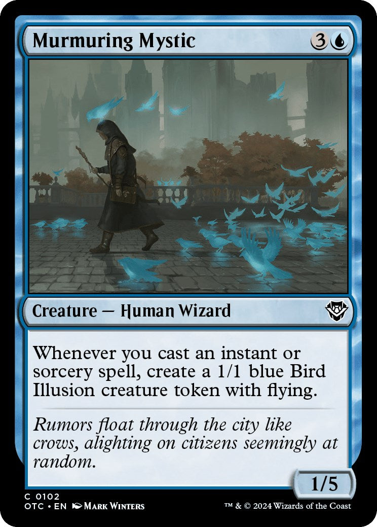 Murmuring Mystic [Outlaws of Thunder Junction Commander] | Fandemonia Ltd