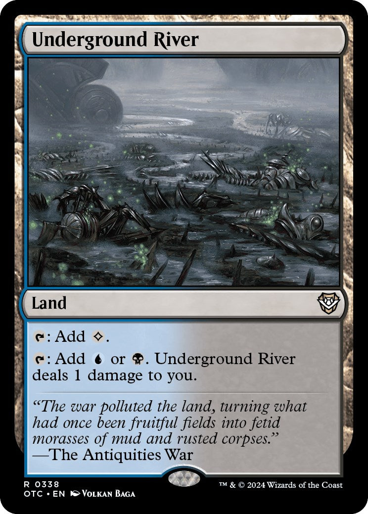 Underground River [Outlaws of Thunder Junction Commander] | Fandemonia Ltd