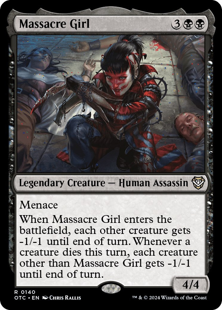 Massacre Girl [Outlaws of Thunder Junction Commander] | Fandemonia Ltd