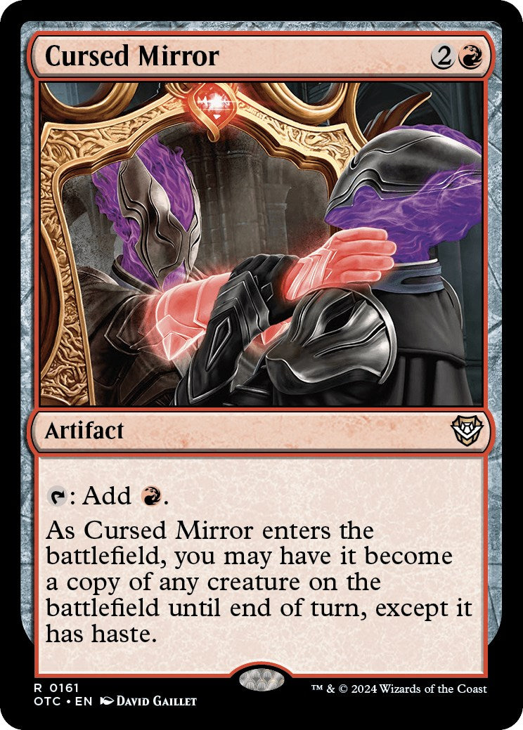 Cursed Mirror [Outlaws of Thunder Junction Commander] | Fandemonia Ltd