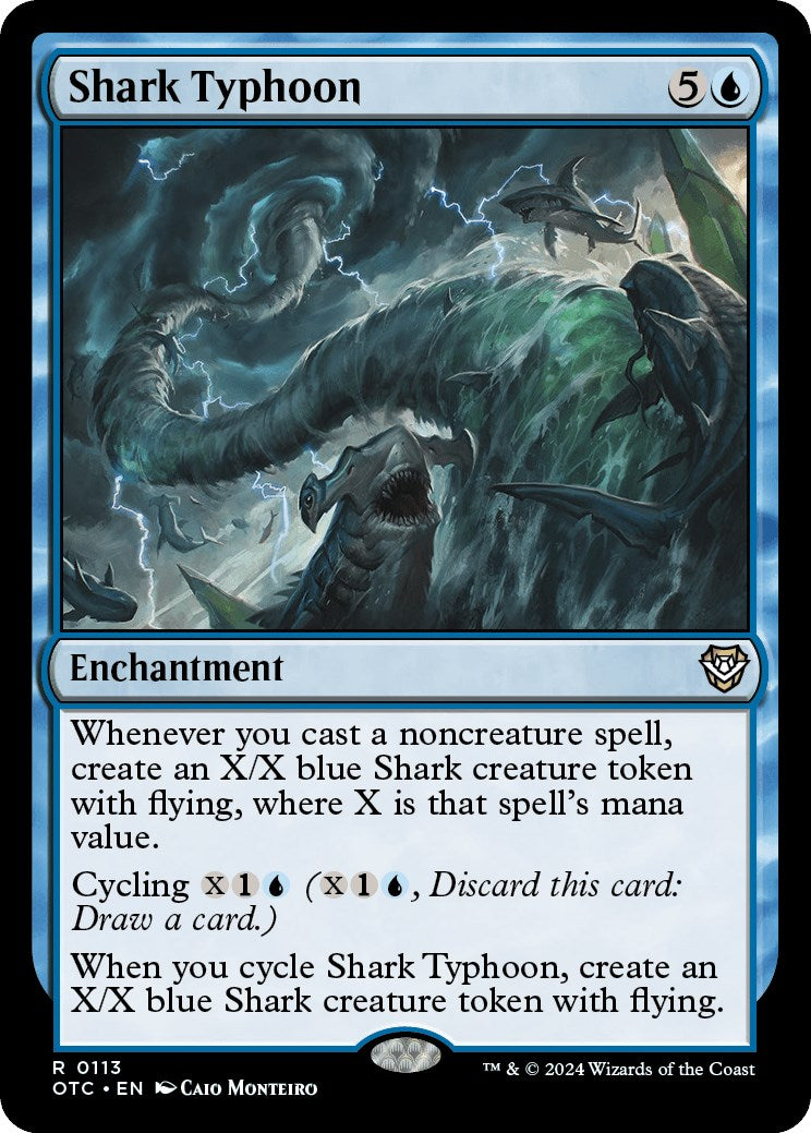 Shark Typhoon [Outlaws of Thunder Junction Commander] | Fandemonia Ltd