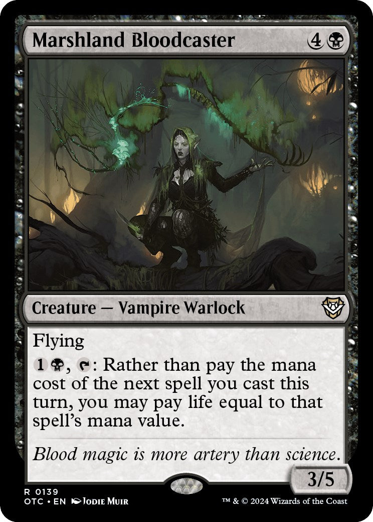 Marshland Bloodcaster [Outlaws of Thunder Junction Commander] | Fandemonia Ltd