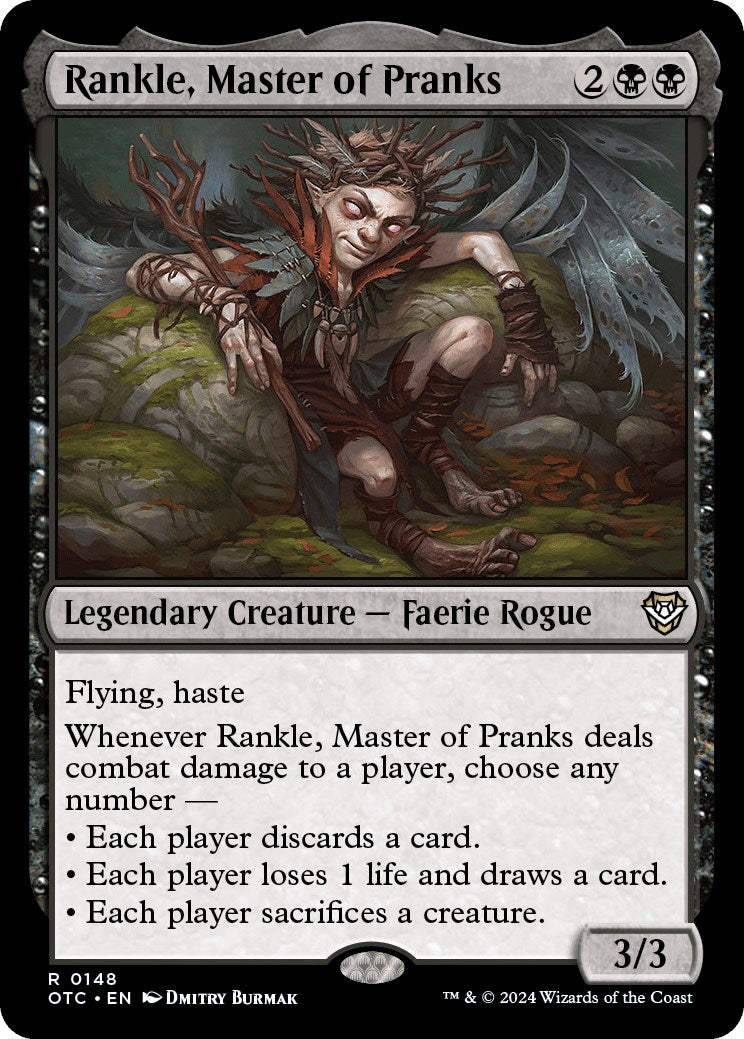 Rankle, Master of Pranks [Outlaws of Thunder Junction Commander] | Fandemonia Ltd