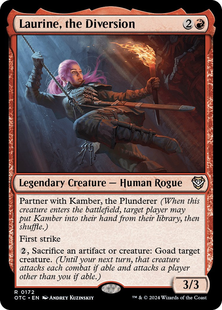 Laurine, the Diversion [Outlaws of Thunder Junction Commander] | Fandemonia Ltd