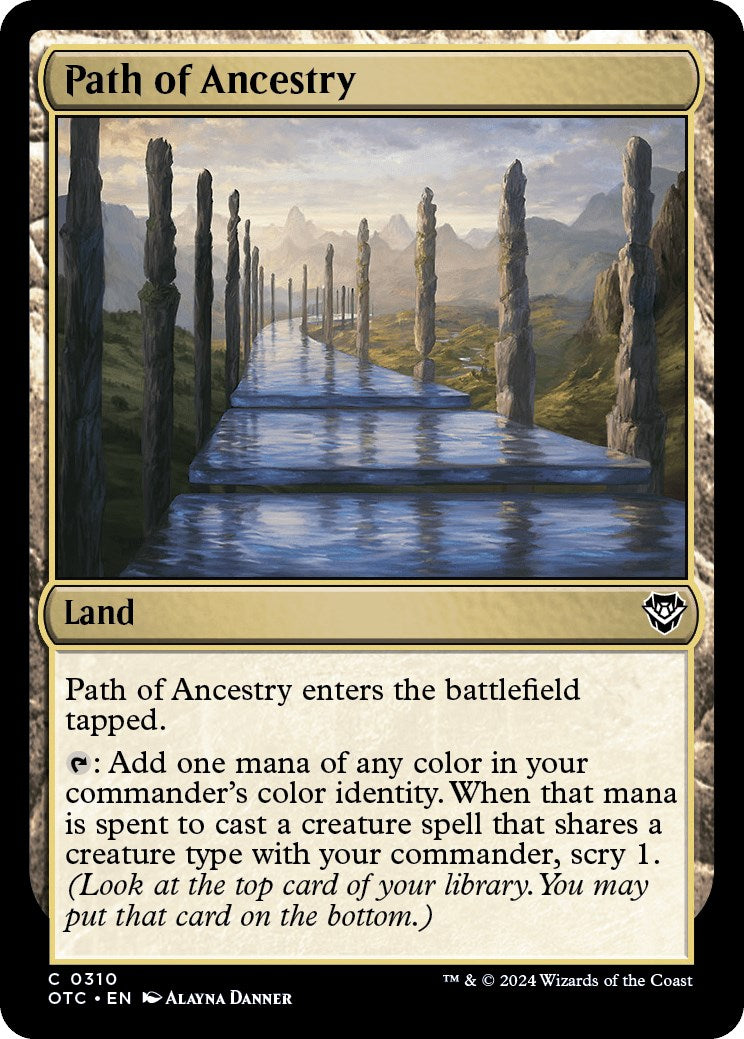 Path of Ancestry [Outlaws of Thunder Junction Commander] | Fandemonia Ltd
