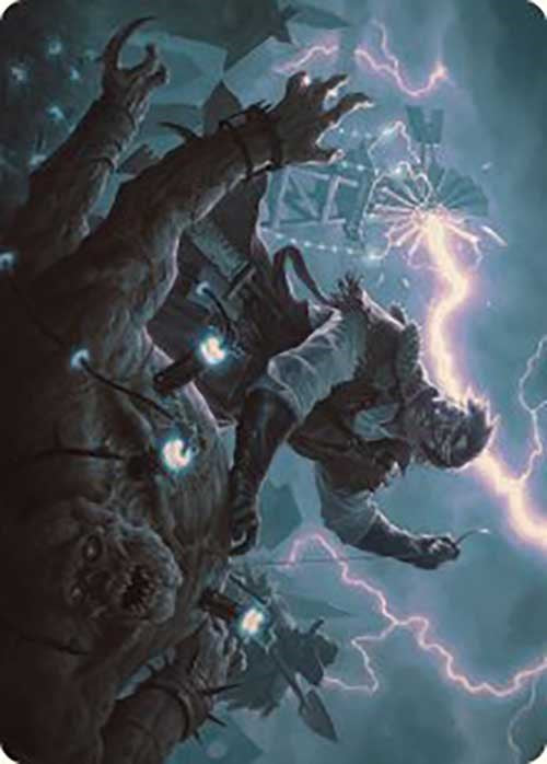 Geralf, the Fleshwright Art Card [Outlaws of Thunder Junction Art Series] | Fandemonia Ltd