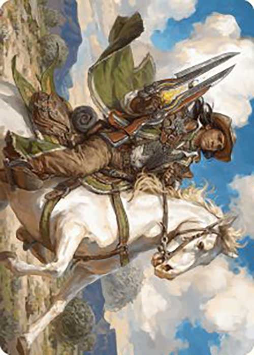 Wylie Duke, Atiin Hero Art Card [Outlaws of Thunder Junction Art Series] | Fandemonia Ltd