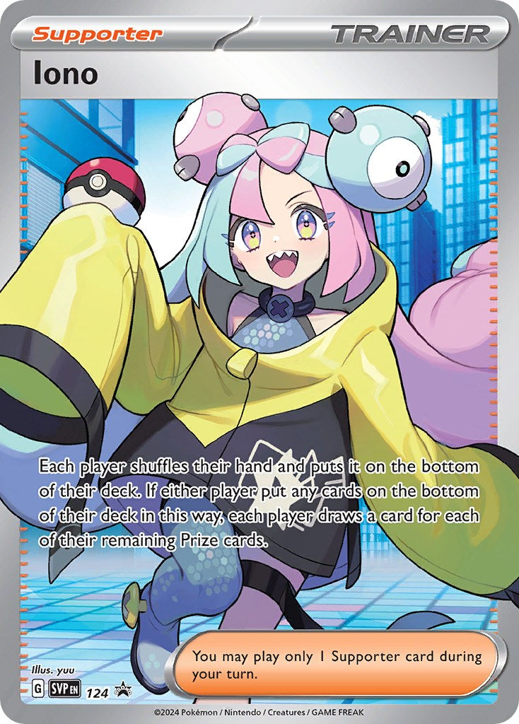 Iono (124) [Scarlet & Violet: Black Star Promos] | Fandemonia Ltd