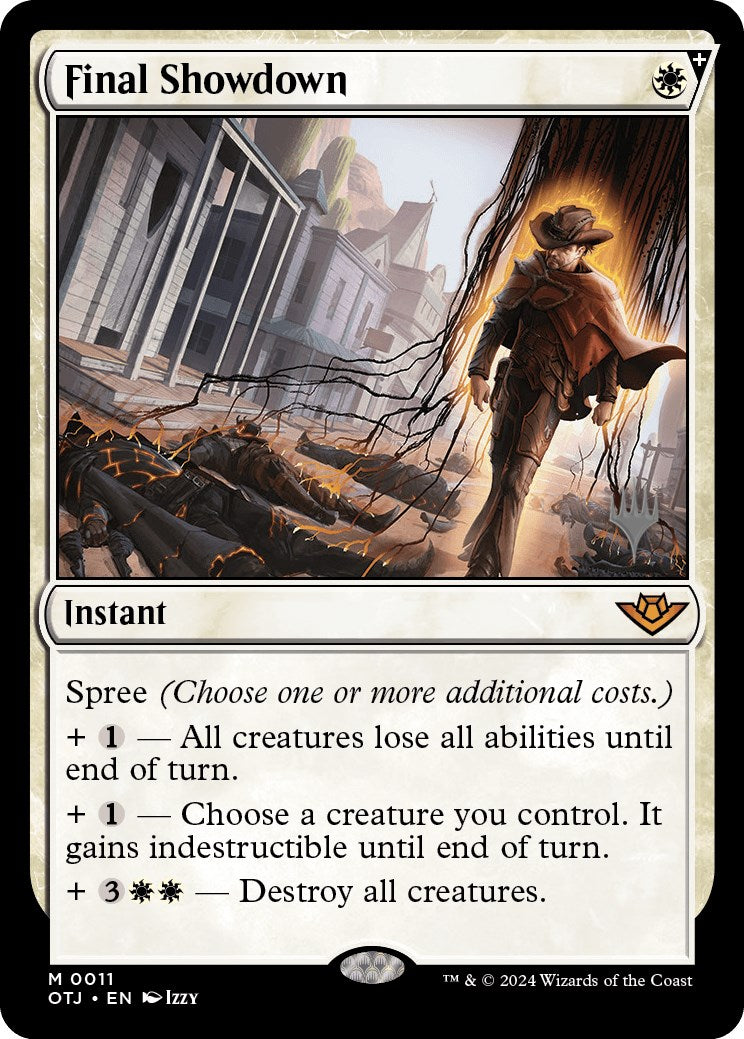 Final Showdown (Promo Pack) [Outlaws of Thunder Junction Promos] | Fandemonia Ltd