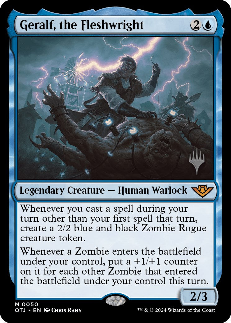 Geralf, the Fleshwright (Promo Pack) [Outlaws of Thunder Junction Promos] | Fandemonia Ltd