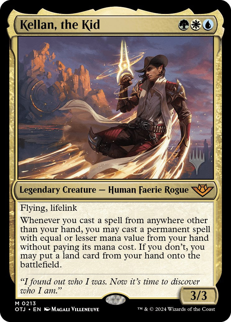 Kellan, the Kid (Promo Pack) [Outlaws of Thunder Junction Promos] | Fandemonia Ltd