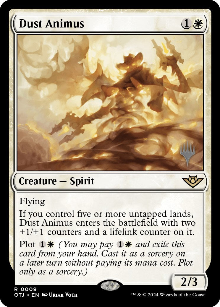 Dust Animus (Promo Pack) [Outlaws of Thunder Junction Promos] | Fandemonia Ltd