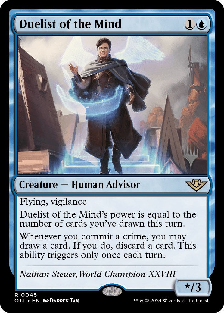 Duelist of the Mind (Promo Pack) [Outlaws of Thunder Junction Promos] | Fandemonia Ltd