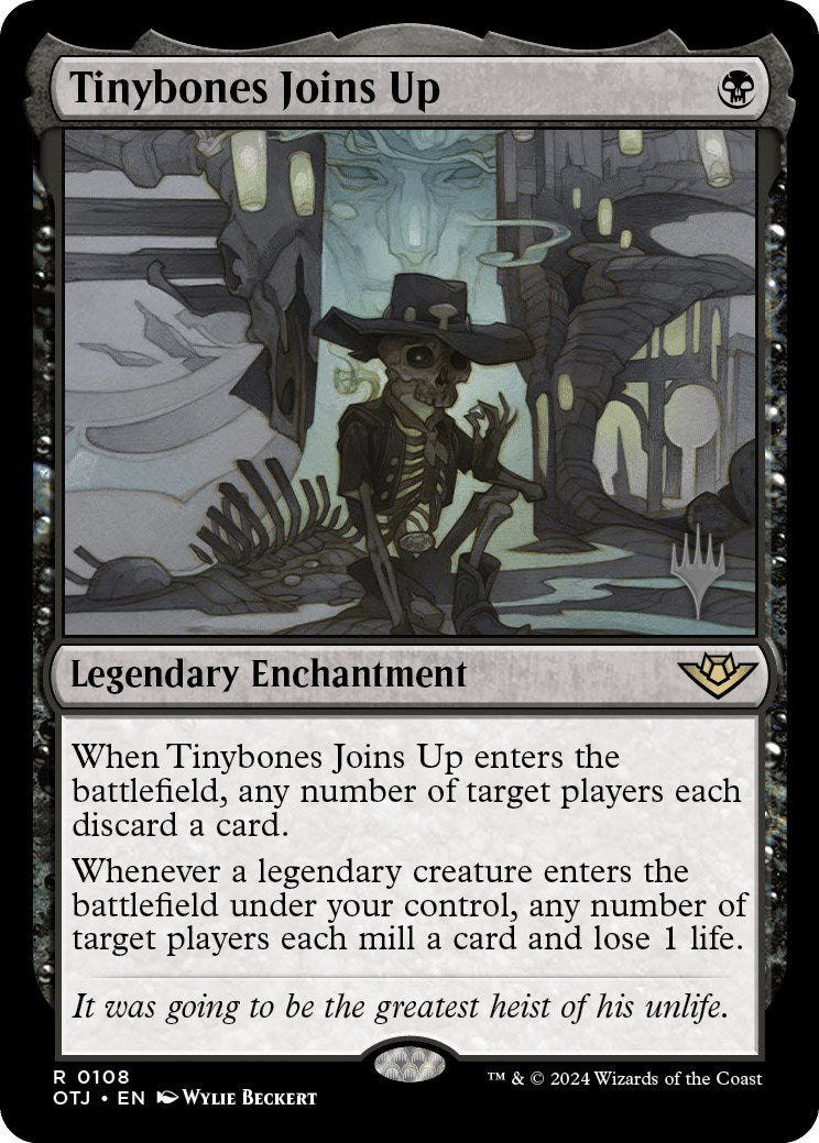 Tinybones Joins Up (Promo Pack) [Outlaws of Thunder Junction Promos] | Fandemonia Ltd