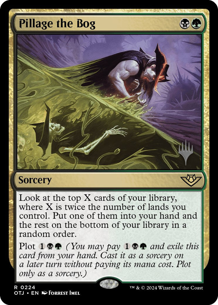Pillage the Bog (Promo Pack) [Outlaws of Thunder Junction Promos] | Fandemonia Ltd