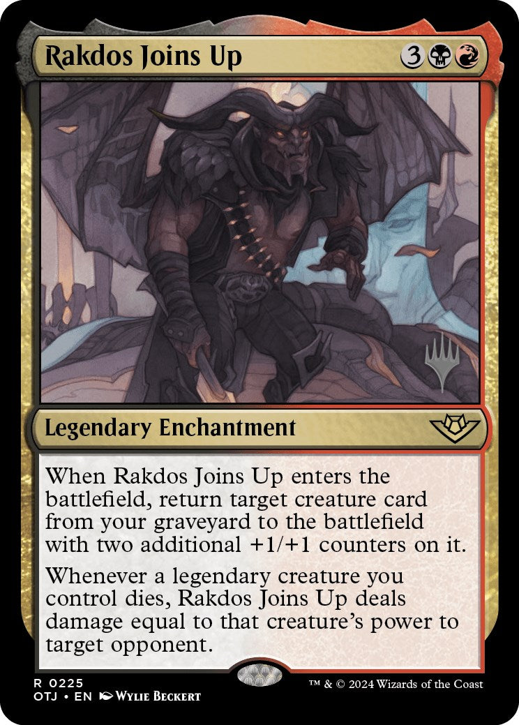 Rakdos Joins Up (Promo Pack) [Outlaws of Thunder Junction Promos] | Fandemonia Ltd