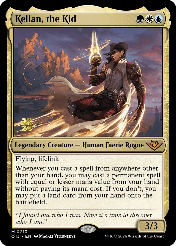 Kellan, the Kid [Outlaws of Thunder Junction Prerelease Promos] | Fandemonia Ltd