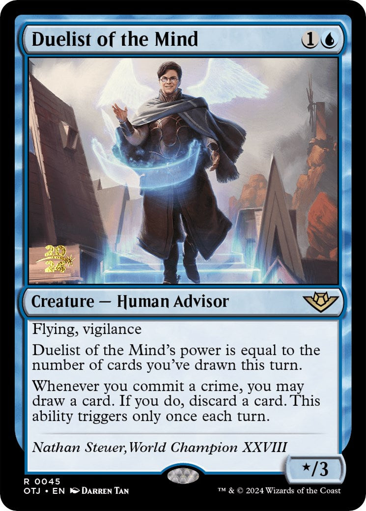 Duelist of the Mind [Outlaws of Thunder Junction Prerelease Promos] | Fandemonia Ltd