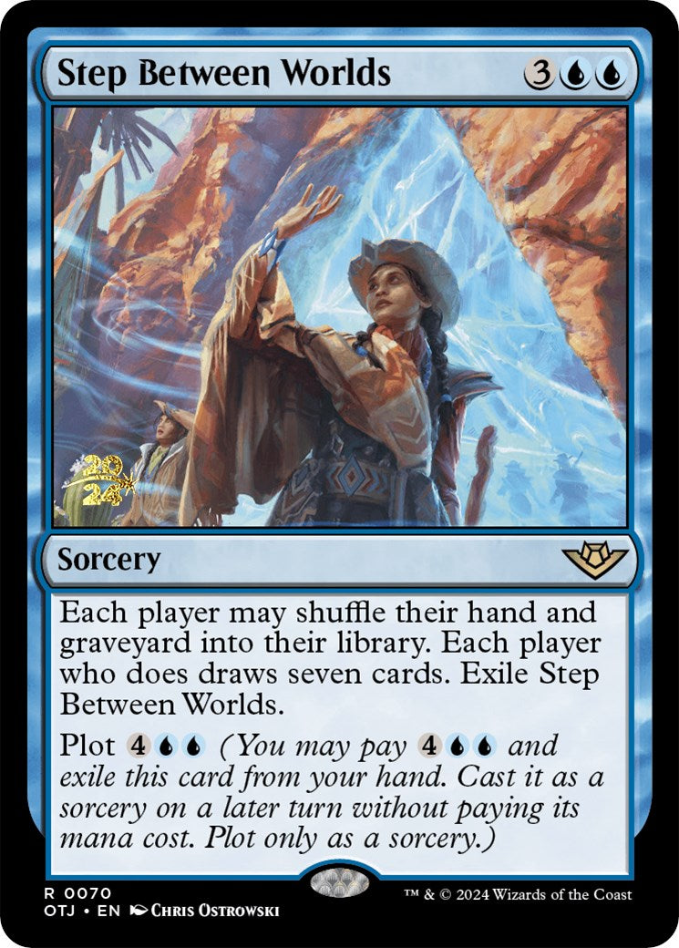 Step Between Worlds [Outlaws of Thunder Junction Prerelease Promos] | Fandemonia Ltd