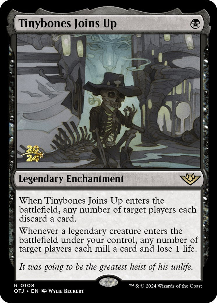 Tinybones Joins Up [Outlaws of Thunder Junction Prerelease Promos] | Fandemonia Ltd
