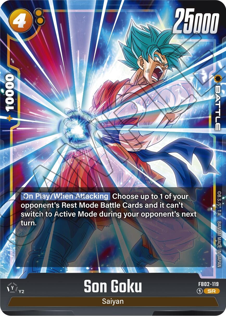 Son Goku (FB02-119) [Blazing Aura] | Fandemonia Ltd