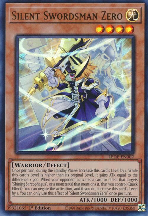 Silent Swordsman Zero [LEDE-EN002] Ultra Rare | Fandemonia Ltd