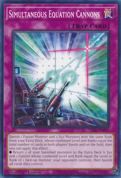 Simultaneous Equation Cannons [LEDE-EN080] Common | Fandemonia Ltd