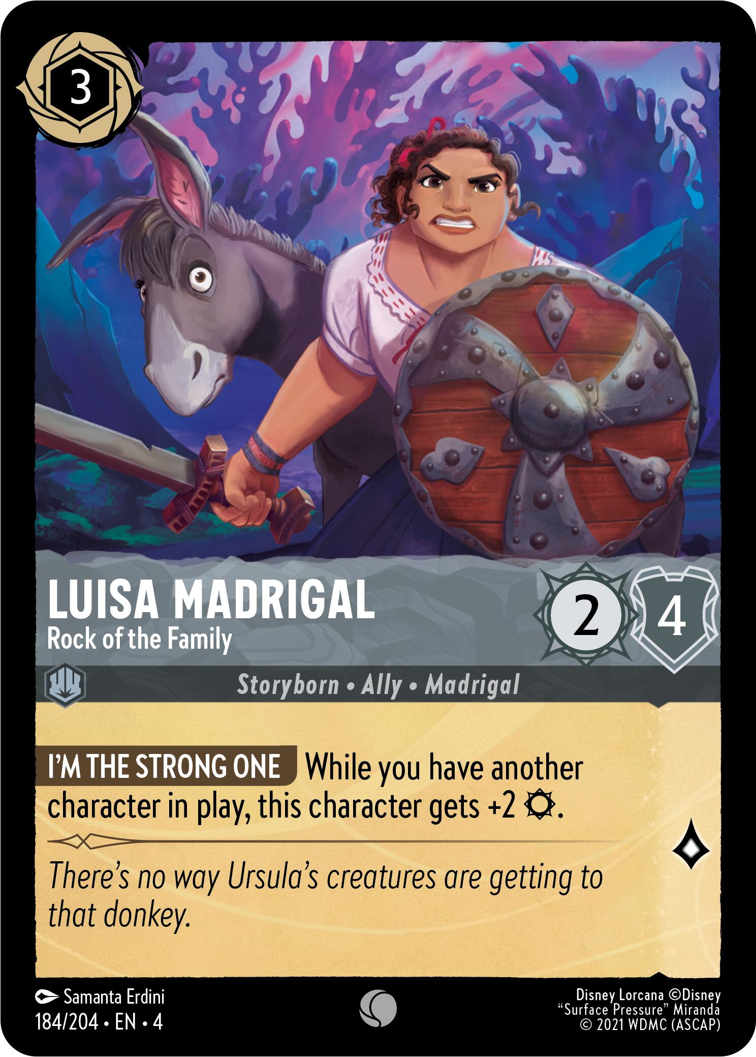 Luisa Madrigal - Rock of the Family (184/204) [Ursula's Return] | Fandemonia Ltd