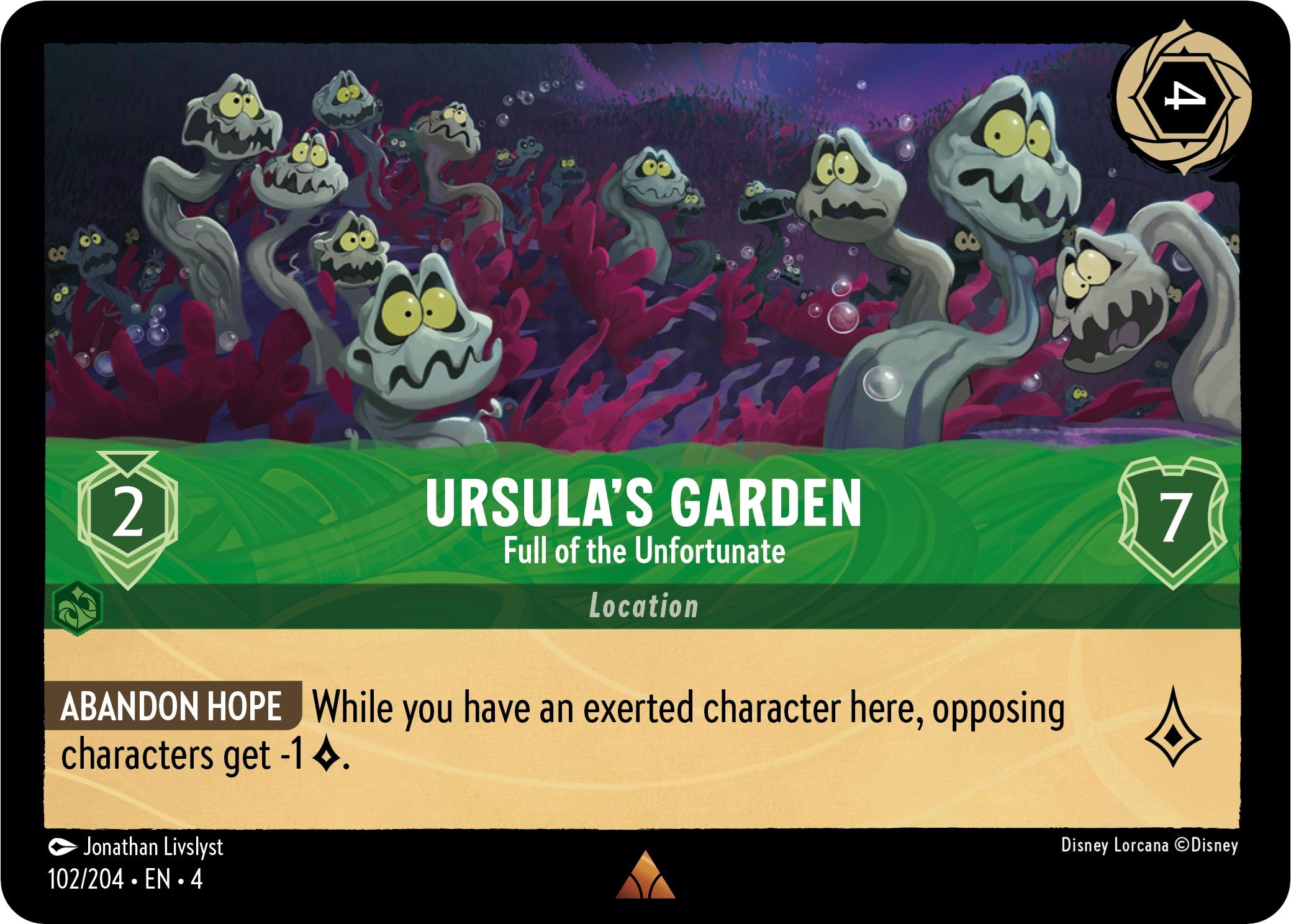Ursula's Garden - Full of the Unfortunate (102/204) [Ursula's Return] | Fandemonia Ltd