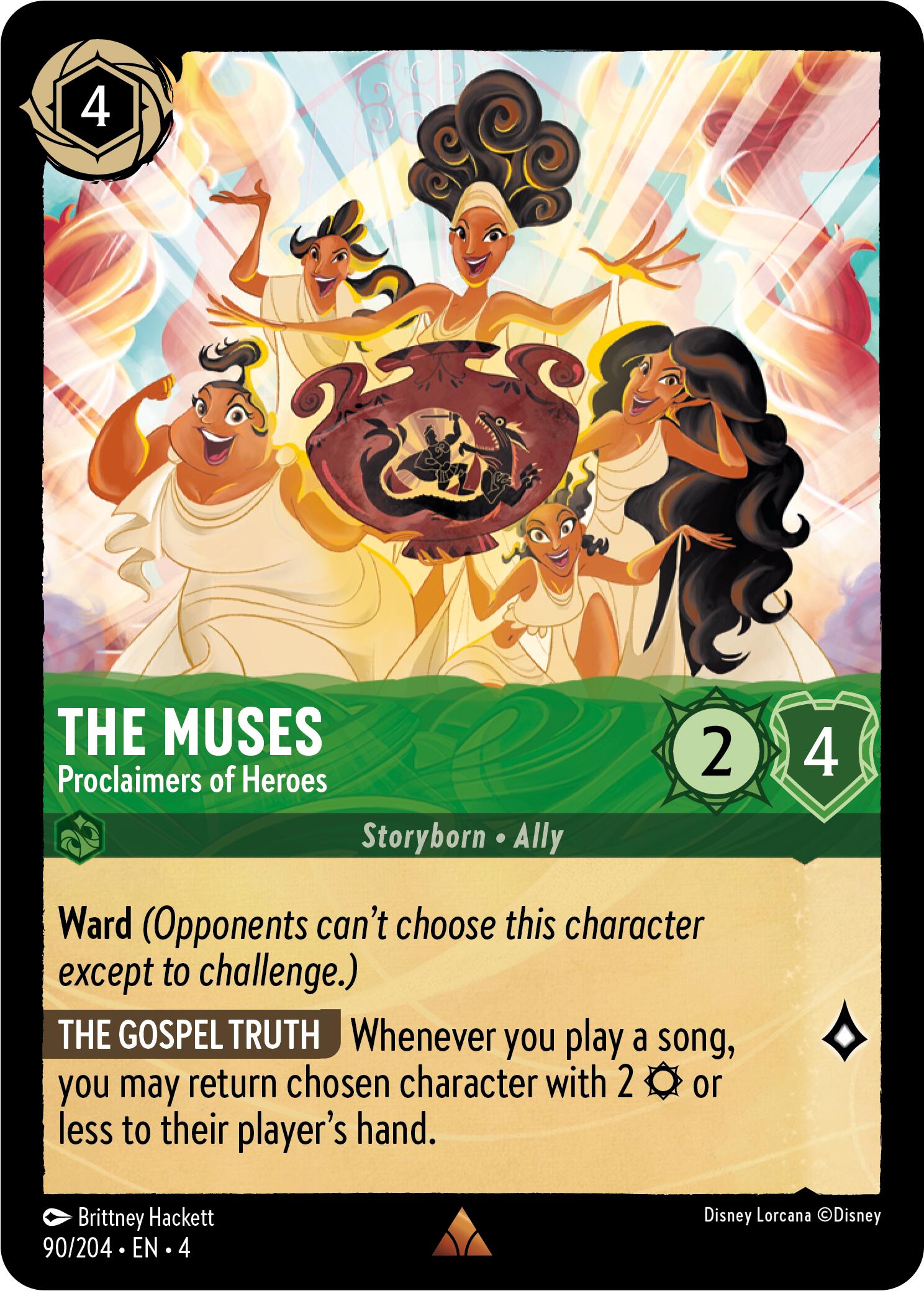 The Muses - Proclaimers of Heroes (90/204) [Ursula's Return] | Fandemonia Ltd