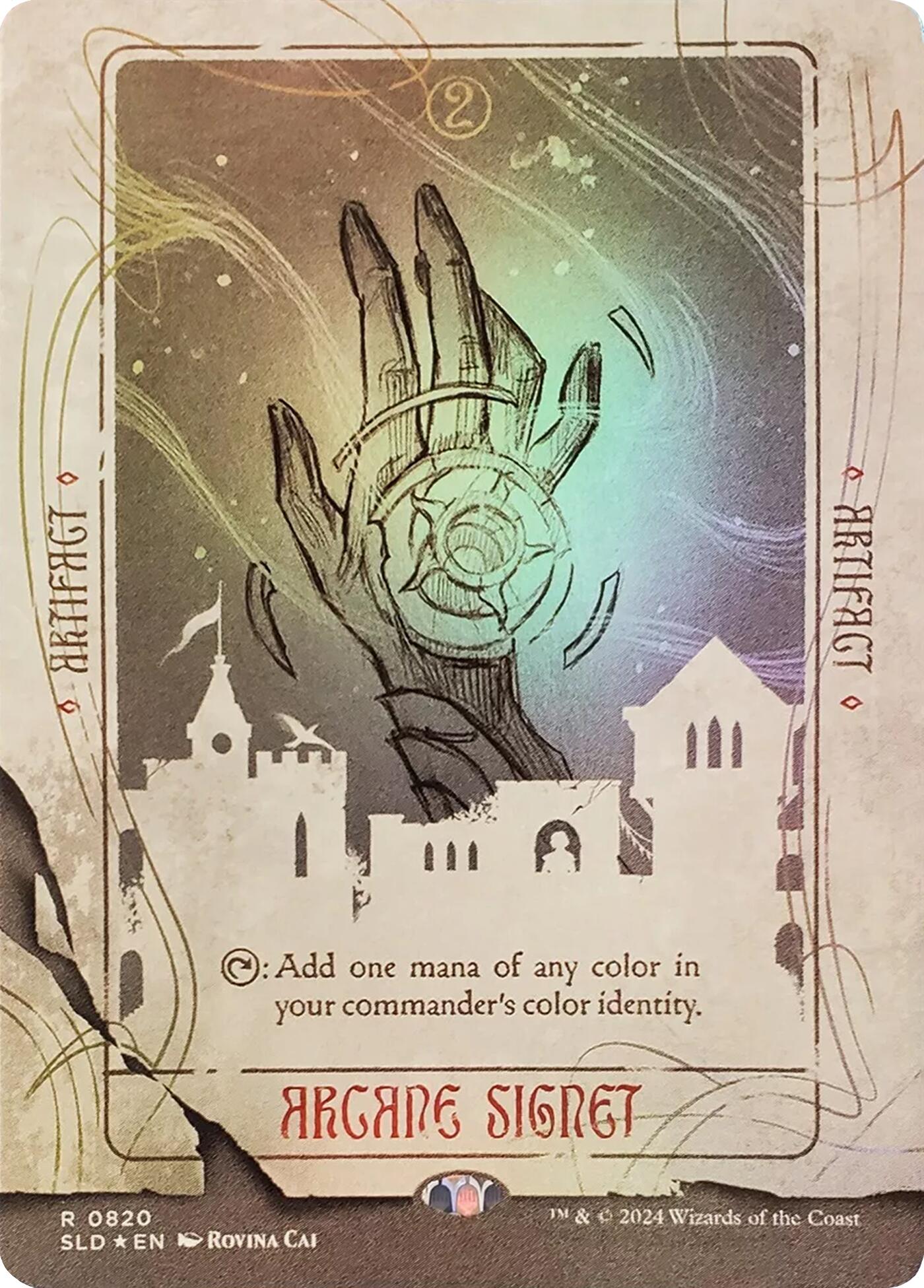 Arcane Signet (0820) (Rainbow Foil) [Secret Lair Drop Series] | Fandemonia Ltd