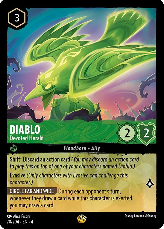 Diablo - Devoted Herald (70/204) [Ursula's Return] | Fandemonia Ltd