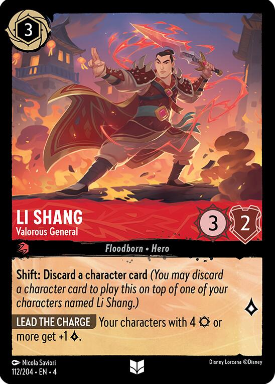 Li Shang - Valorous General (112/204) [Ursula's Return] | Fandemonia Ltd