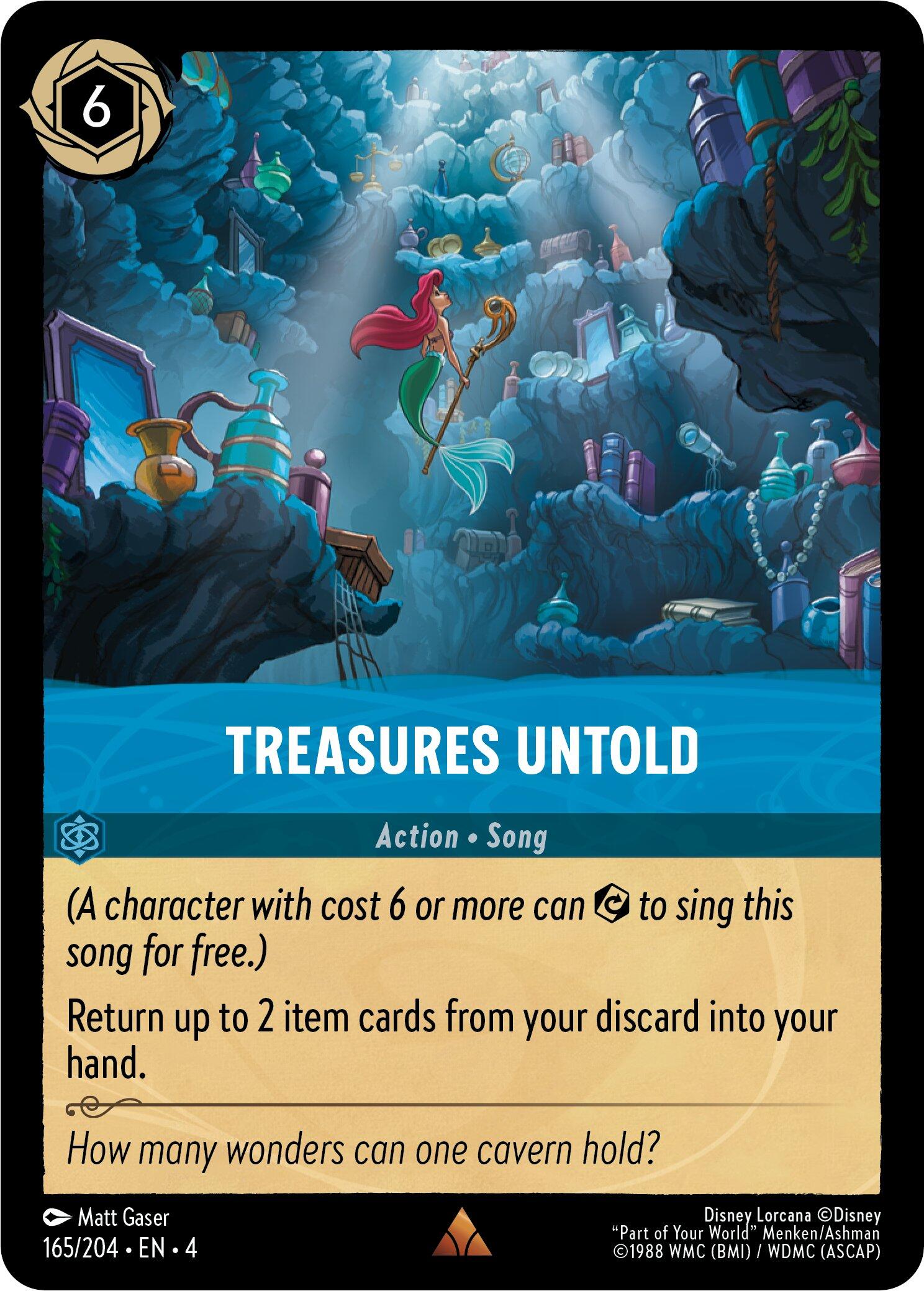 Treasures Untold (165/204) [Ursula's Return] | Fandemonia Ltd