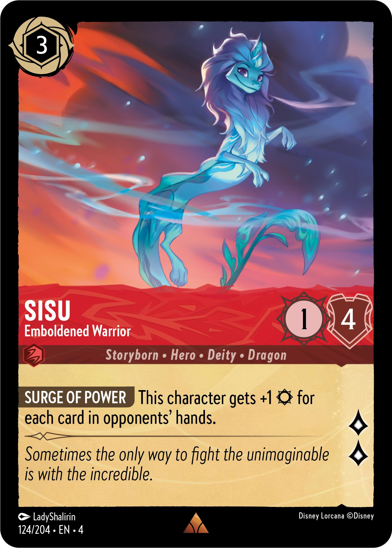 Sisu - Emboldened Warrior (124/204) [Ursula's Return] | Fandemonia Ltd