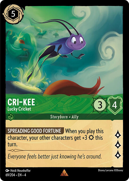 Cri-Kee - Lucky Cricket (69/204) [Ursula's Return] | Fandemonia Ltd