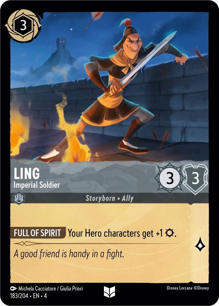 Ling - Imperial Soldier (183/204) [Ursula's Return] | Fandemonia Ltd