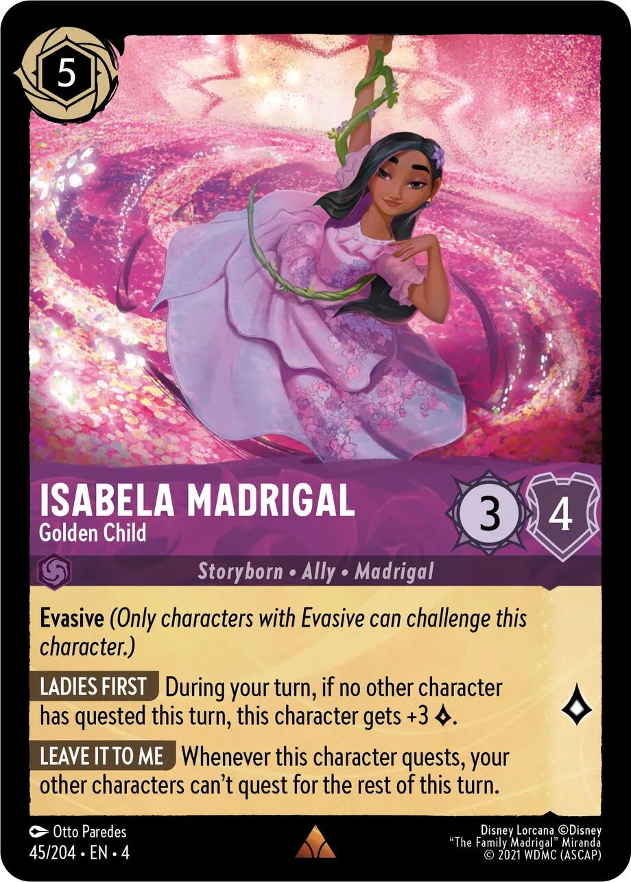 Isabela Madrigal - Golden Child (45/204) [Ursula's Return] | Fandemonia Ltd