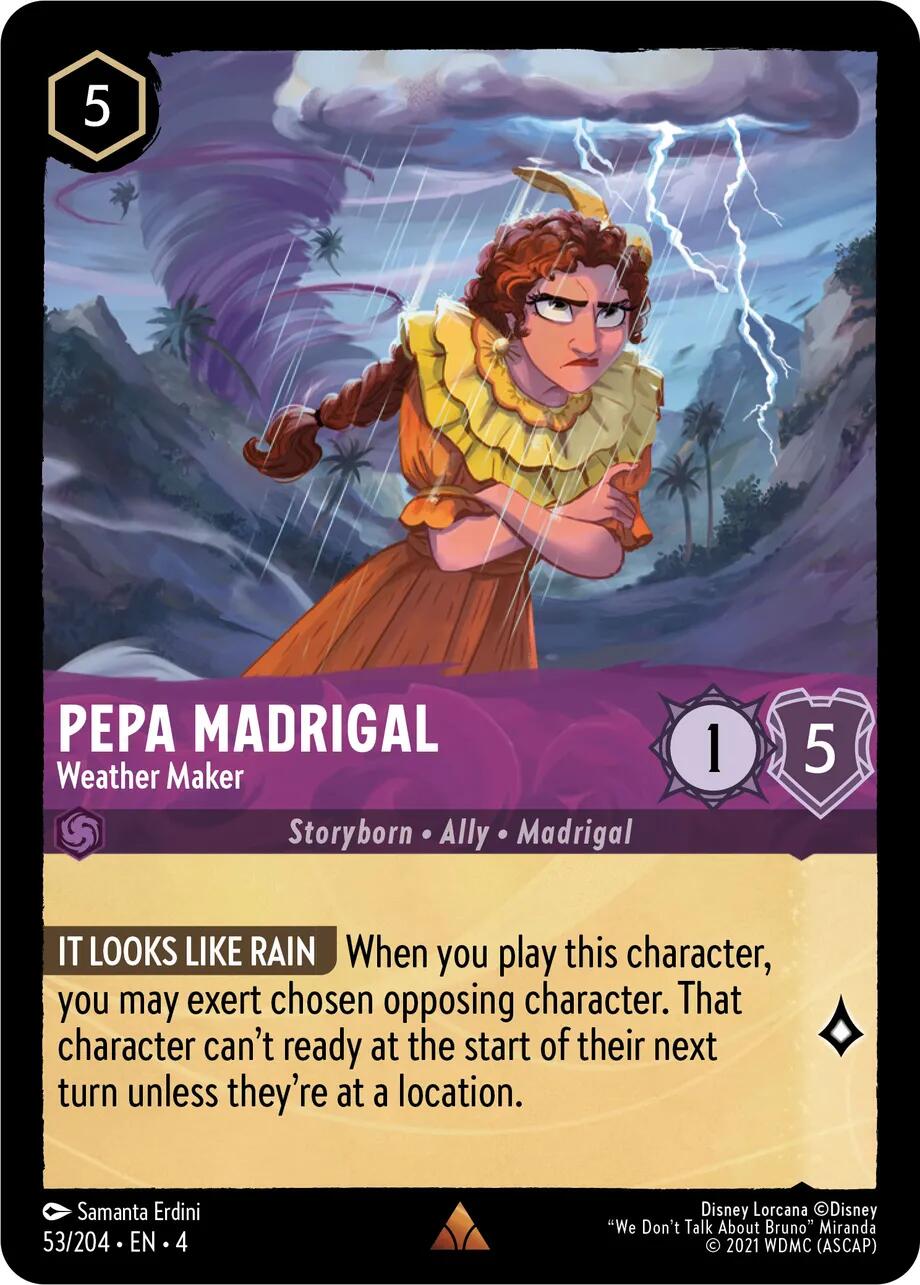 Pepa Madrigal - Weather Maker (53/204) [Ursula's Return] | Fandemonia Ltd