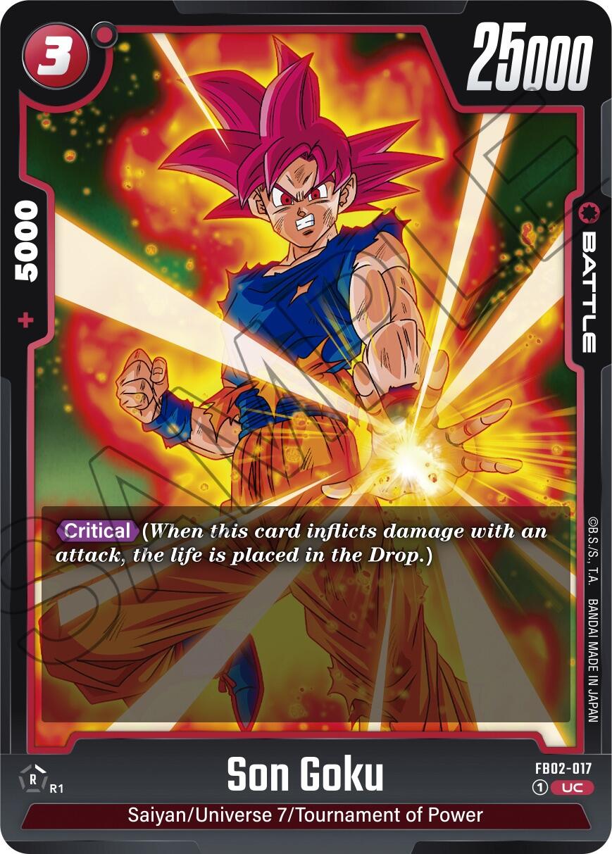 Son Goku (FB02-017) [Blazing Aura] | Fandemonia Ltd