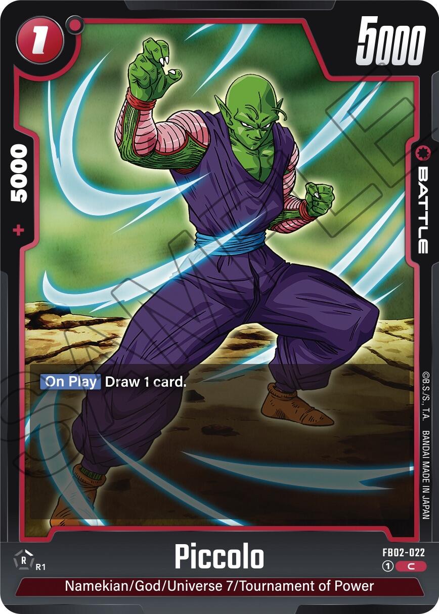 Piccolo (FB02-022) [Blazing Aura] | Fandemonia Ltd