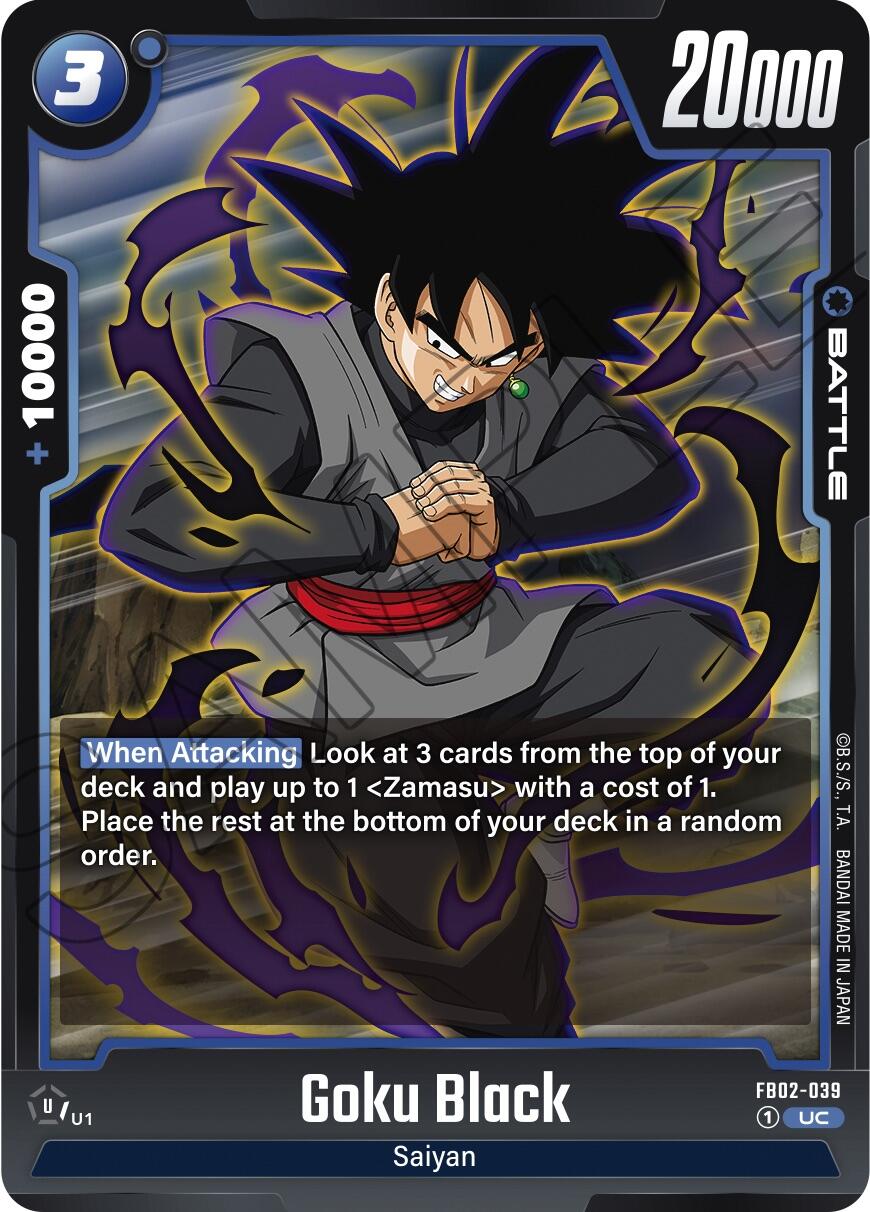 Goku Black (FB02-039) [Blazing Aura] | Fandemonia Ltd