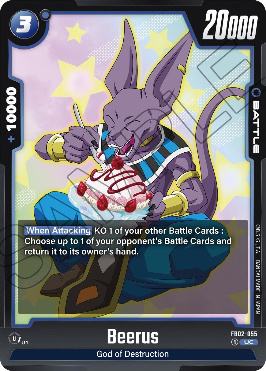 Beerus (FB02-055) [Blazing Aura] | Fandemonia Ltd